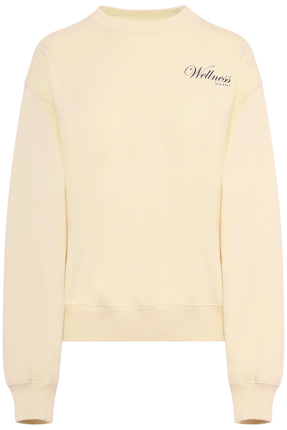 Avenue Crewneck - Almond Navy