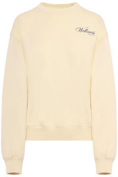 Avenue Crewneck - Almond Navy