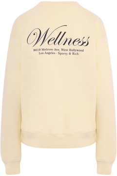 Avenue Crewneck - Almond Navy
