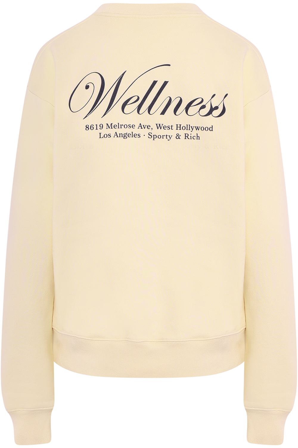 Avenue Crewneck - Almond Navy