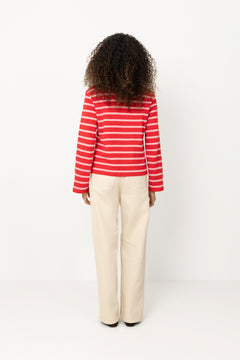 Sunny Polo - Red Stripe