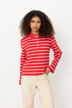 Sunny Polo - Red Stripe