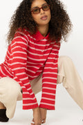 Sunny Polo - Red Stripe