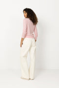 W. Cashmere Crew - Pink