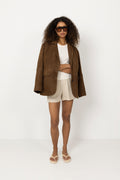 Relaxed Summer Shorts - Ecru