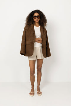 Relaxed Summer Shorts - Ecru