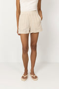Relaxed Summer Shorts - Ecru