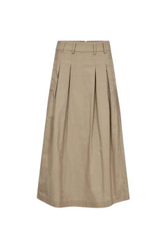 Leilacc Anya Pleat Skirt - Bisquit