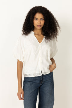Neacc Ss V-Shirt - White