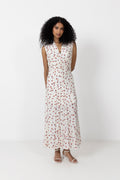 Mariscc Flower Dress - Off White