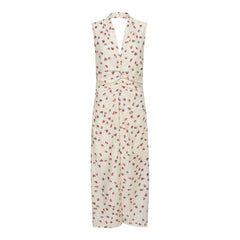 Mariscc Flower Dress - Off White