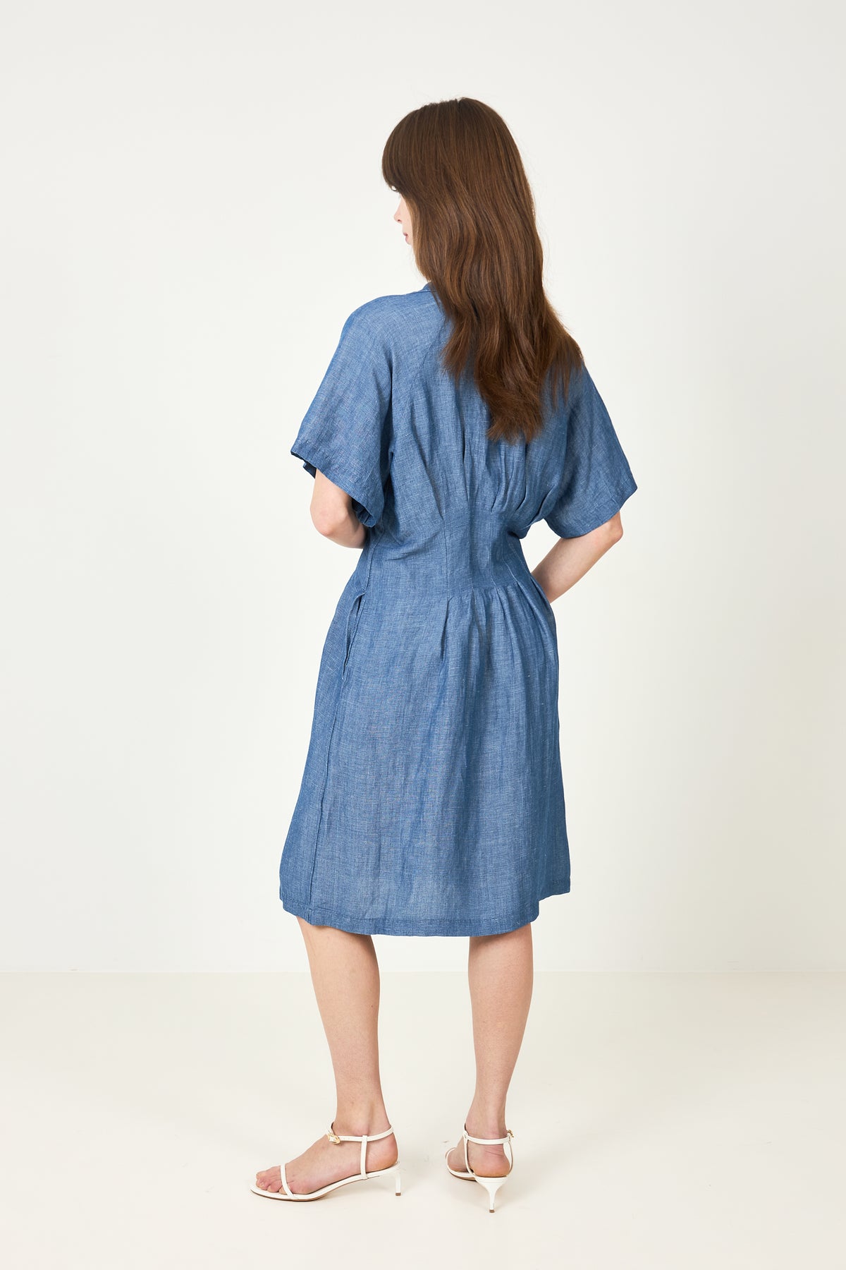 Betinepw Dress - Blue Chambray