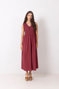 Borgnettepw Dress - Burnt Russet