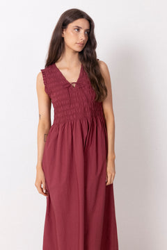 Borgnettepw Dress - Burnt Russet