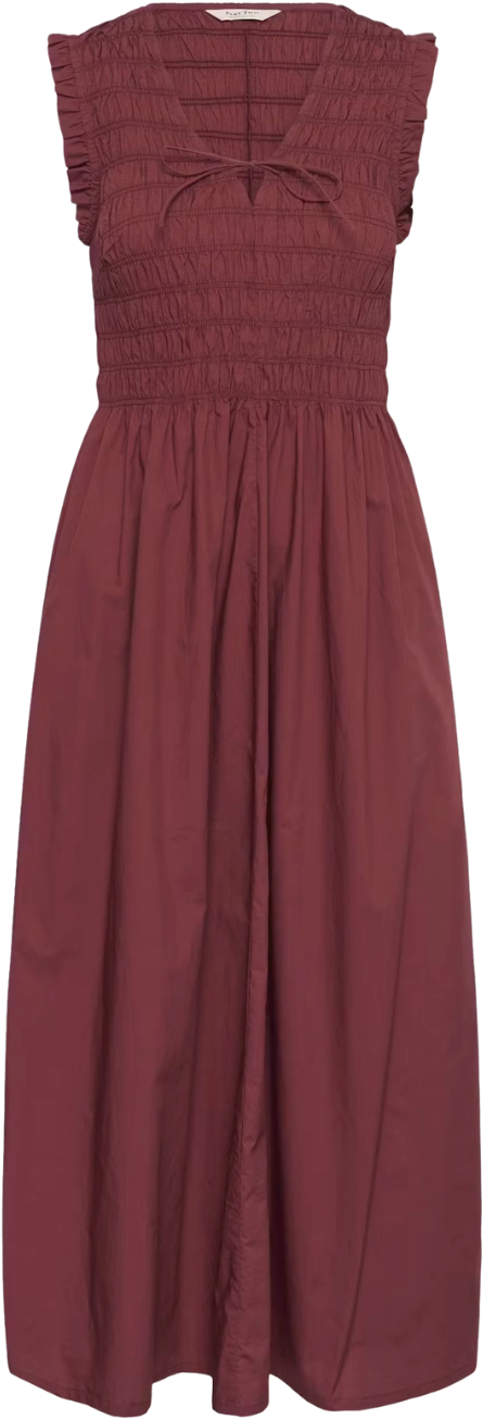 Borgnettepw Dress - Burnt Russet