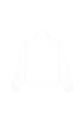 Syracuse Embroidered Quarter Zip - White