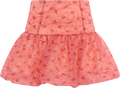 Shibori Organza Mini Skirt - Lantana