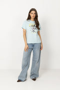 Basic Cotton Jersey Fairy - Iced Aqua