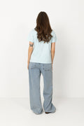 Basic Cotton Jersey Fairy - Iced Aqua