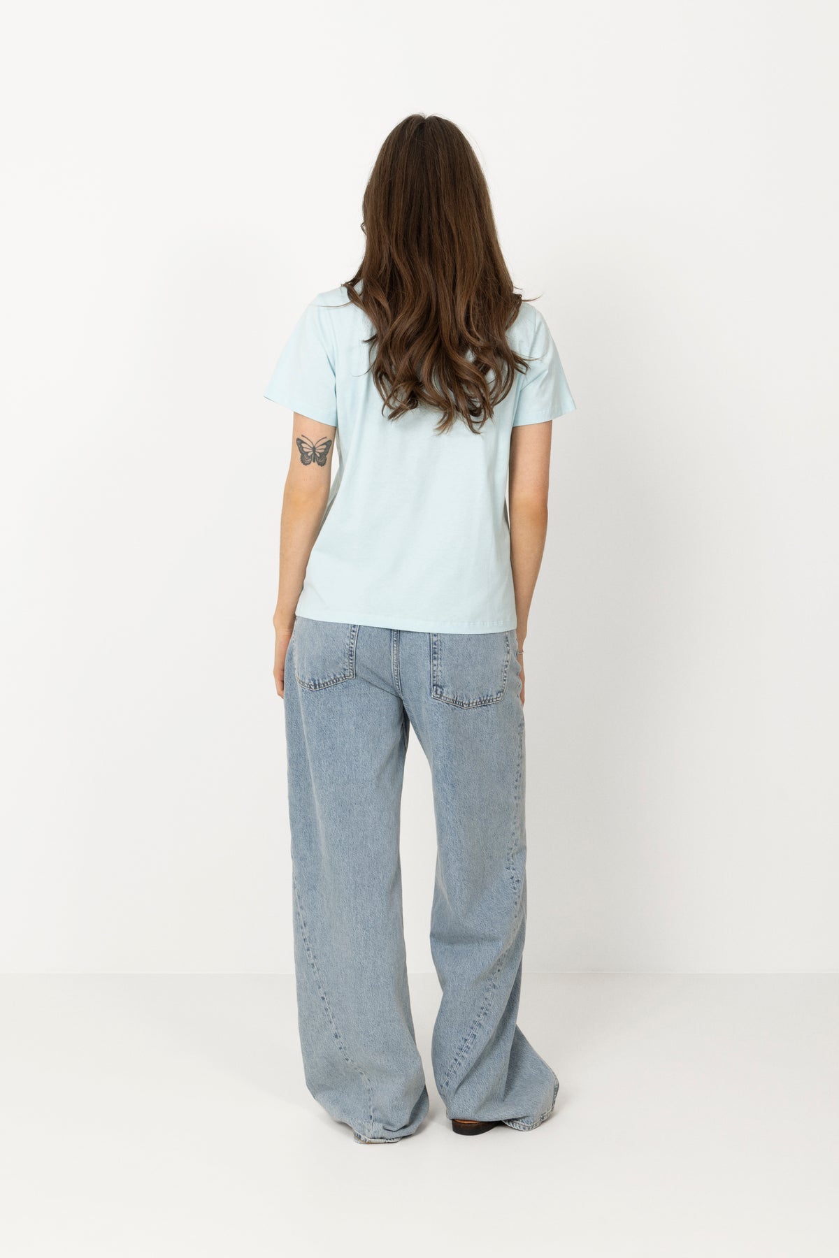 Basic Cotton Jersey Fairy - Iced Aqua