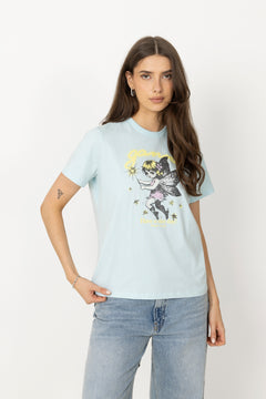 Basic Cotton Jersey Fairy - Iced Aqua