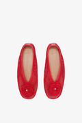 Jenny Ballerina Mesh Flower - Goji Berry