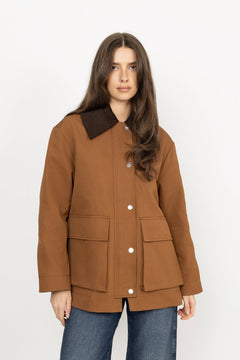 Heavy Twill Jacket - Cinnamon Swirl