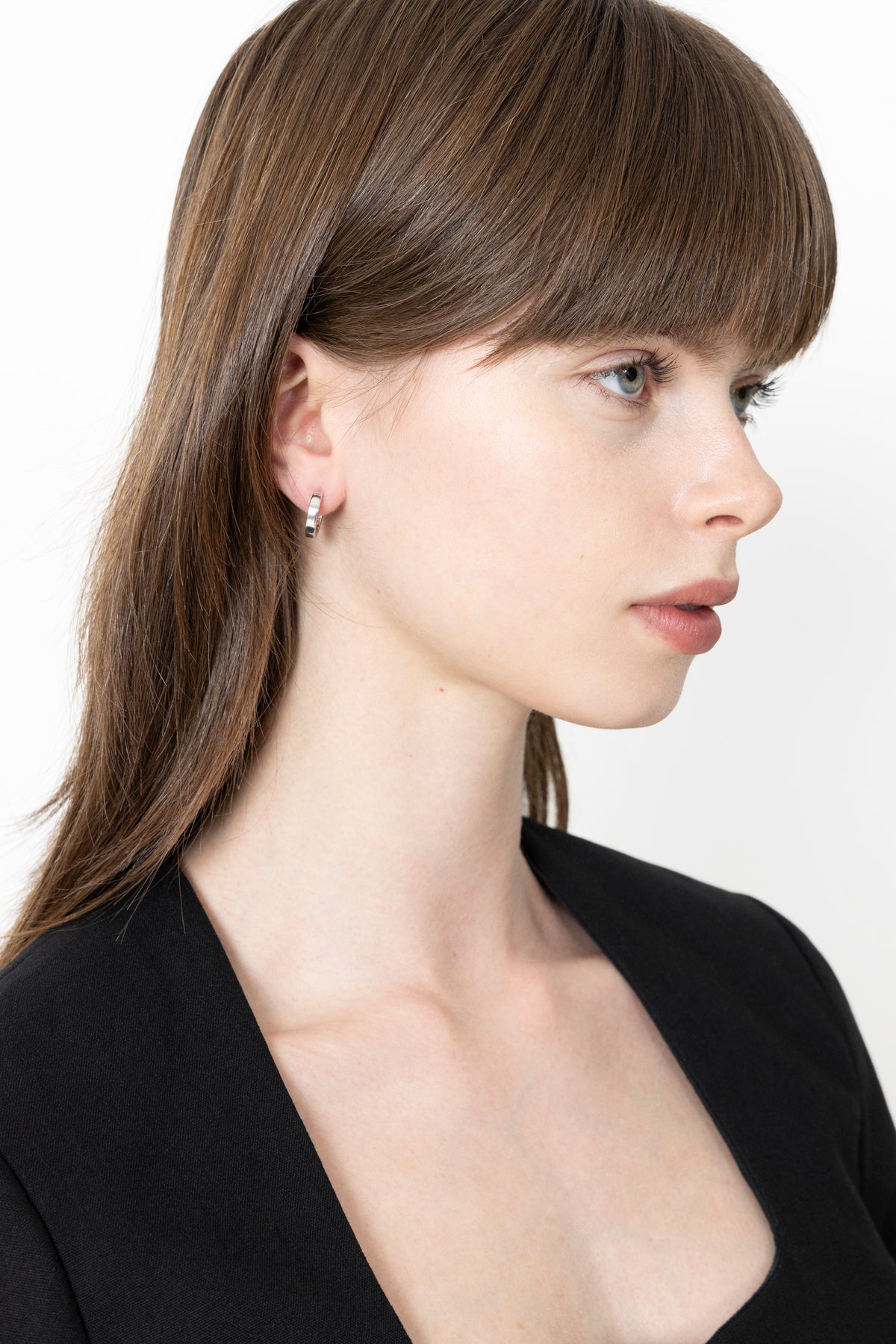Beck Hoops - Silver