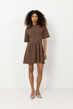 Gzinez Short Dress - Rain Drum