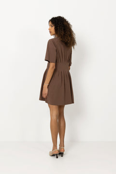 Gzinez Short Dress - Rain Drum