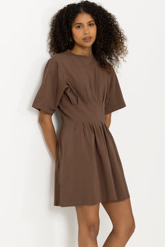 Gzinez Short Dress - Rain Drum