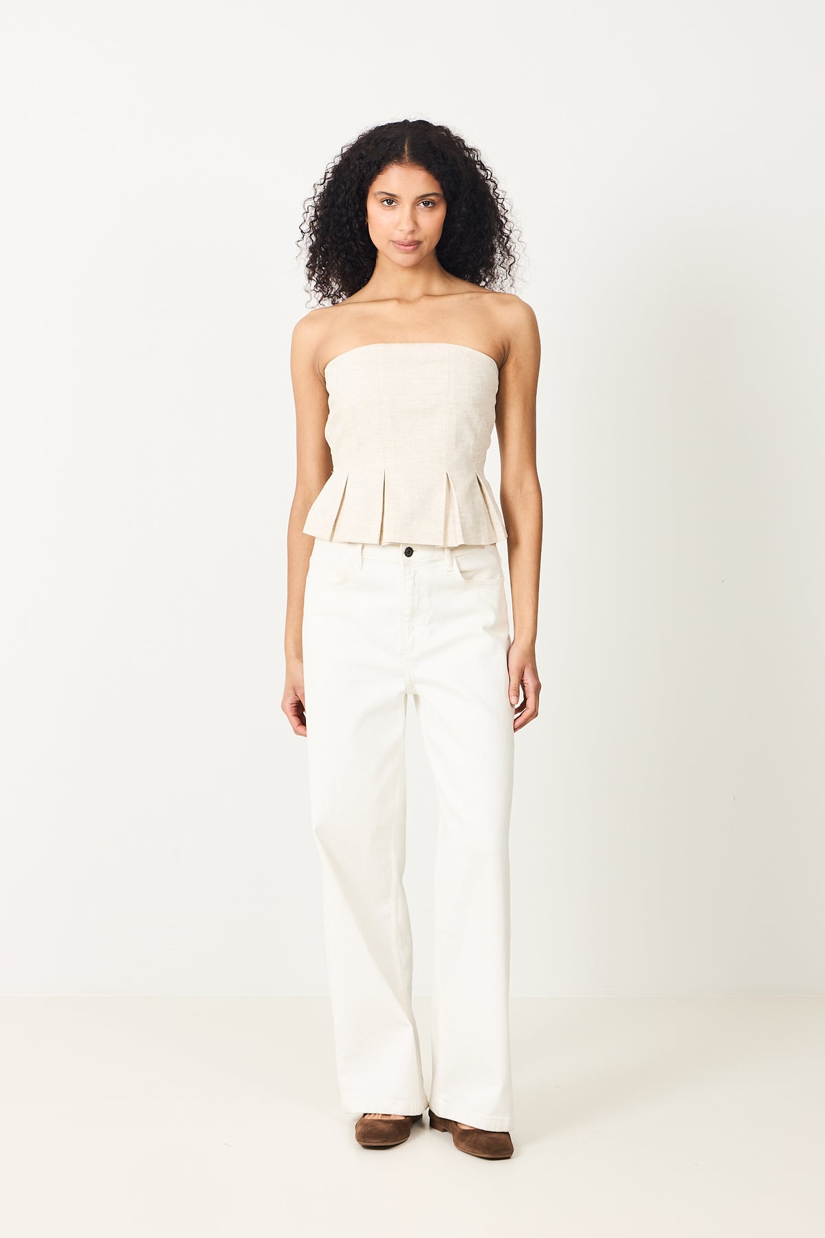 Gzriava Corsage - Light Sand Melange