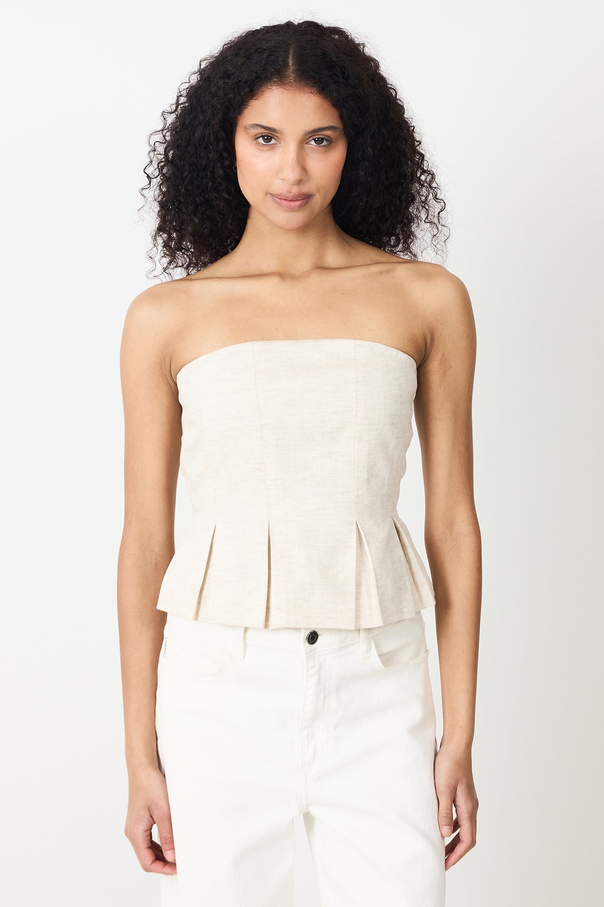 Gzriava Corsage - Light Sand Melange