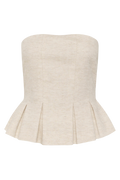 Gzriava Corsage - Light Sand Melange