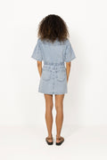 Gzmonie Dress - Light Blue Denim