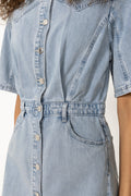 Gzmonie Dress - Light Blue Denim
