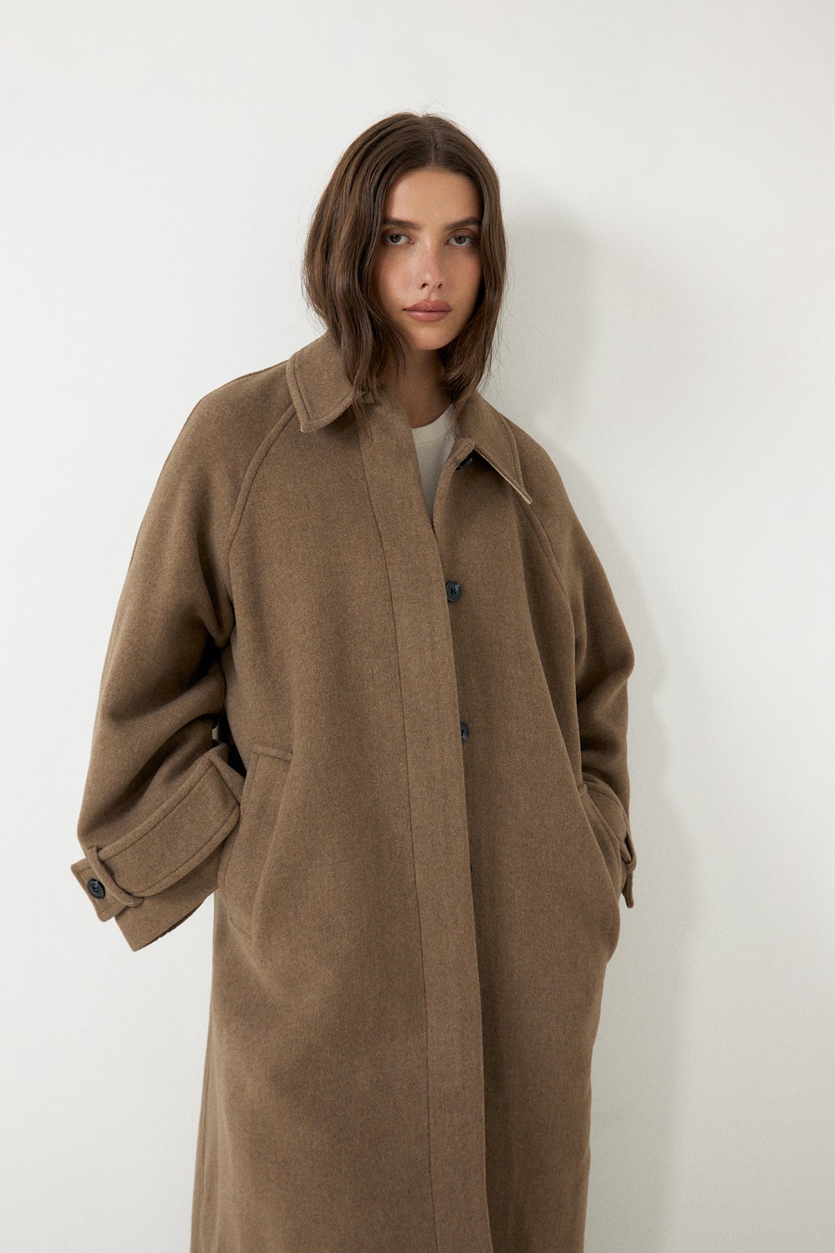Alma Coat - Camel