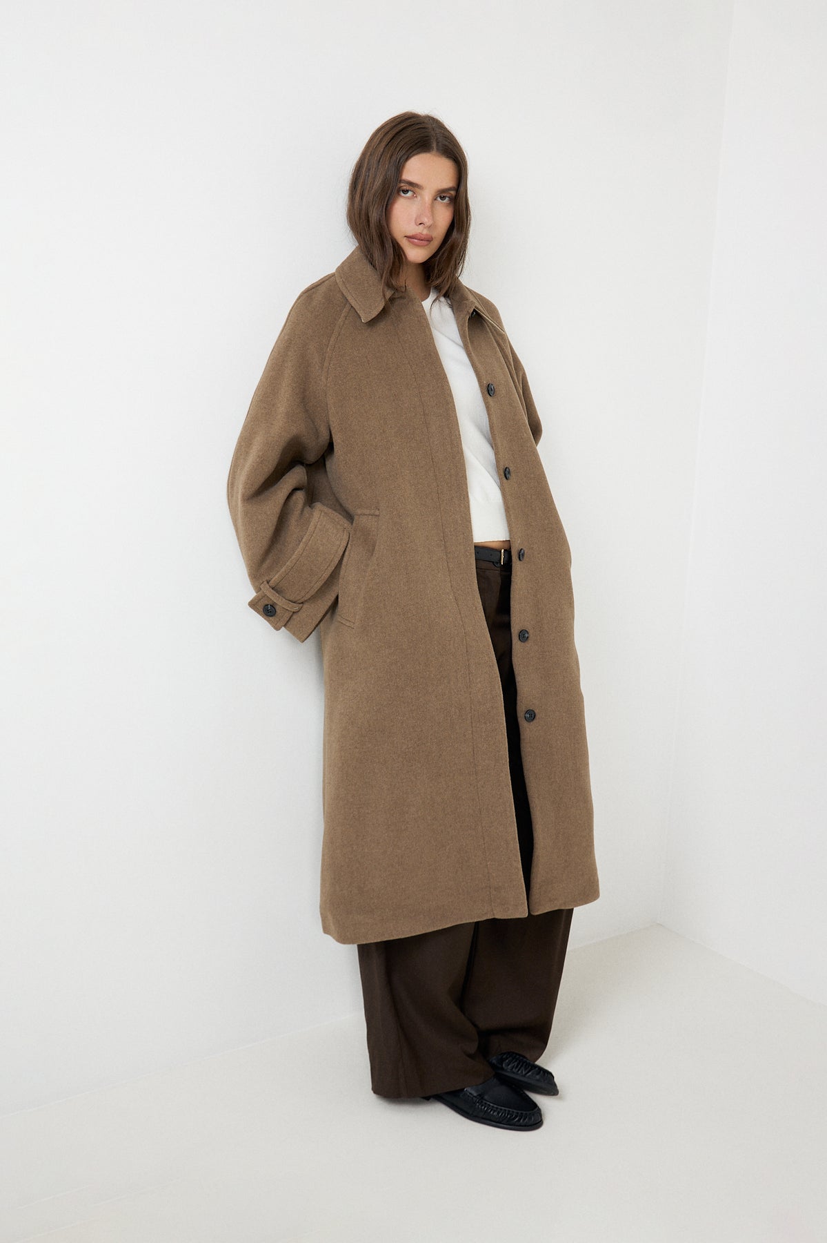 Alma Coat - Camel