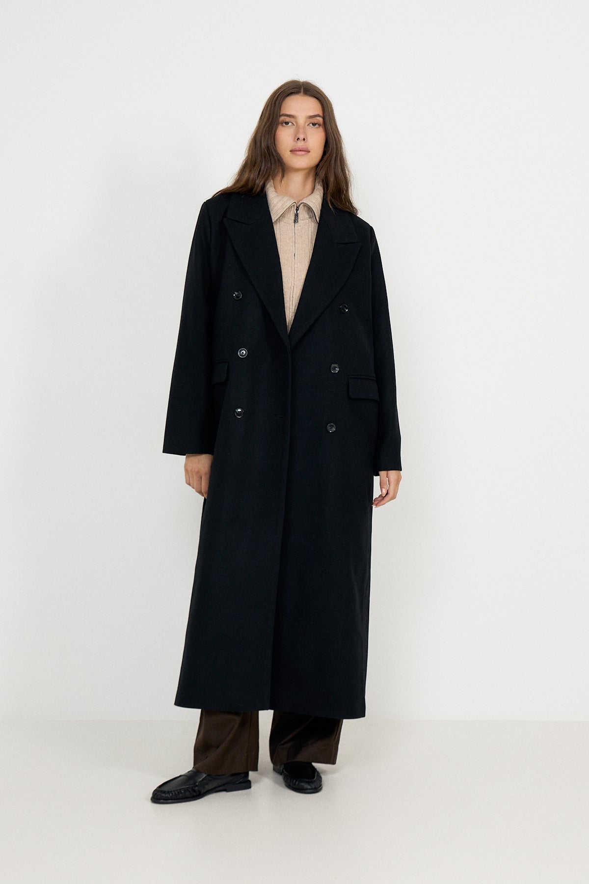 Sajill Coat - Black