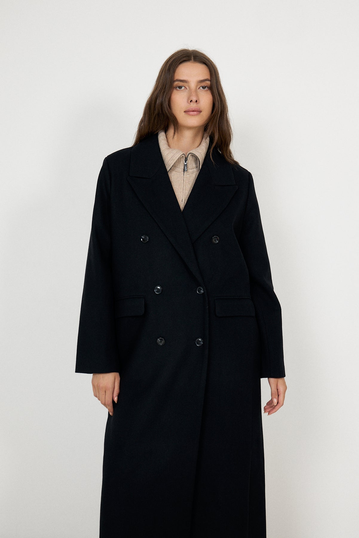Sajill Coat - Black