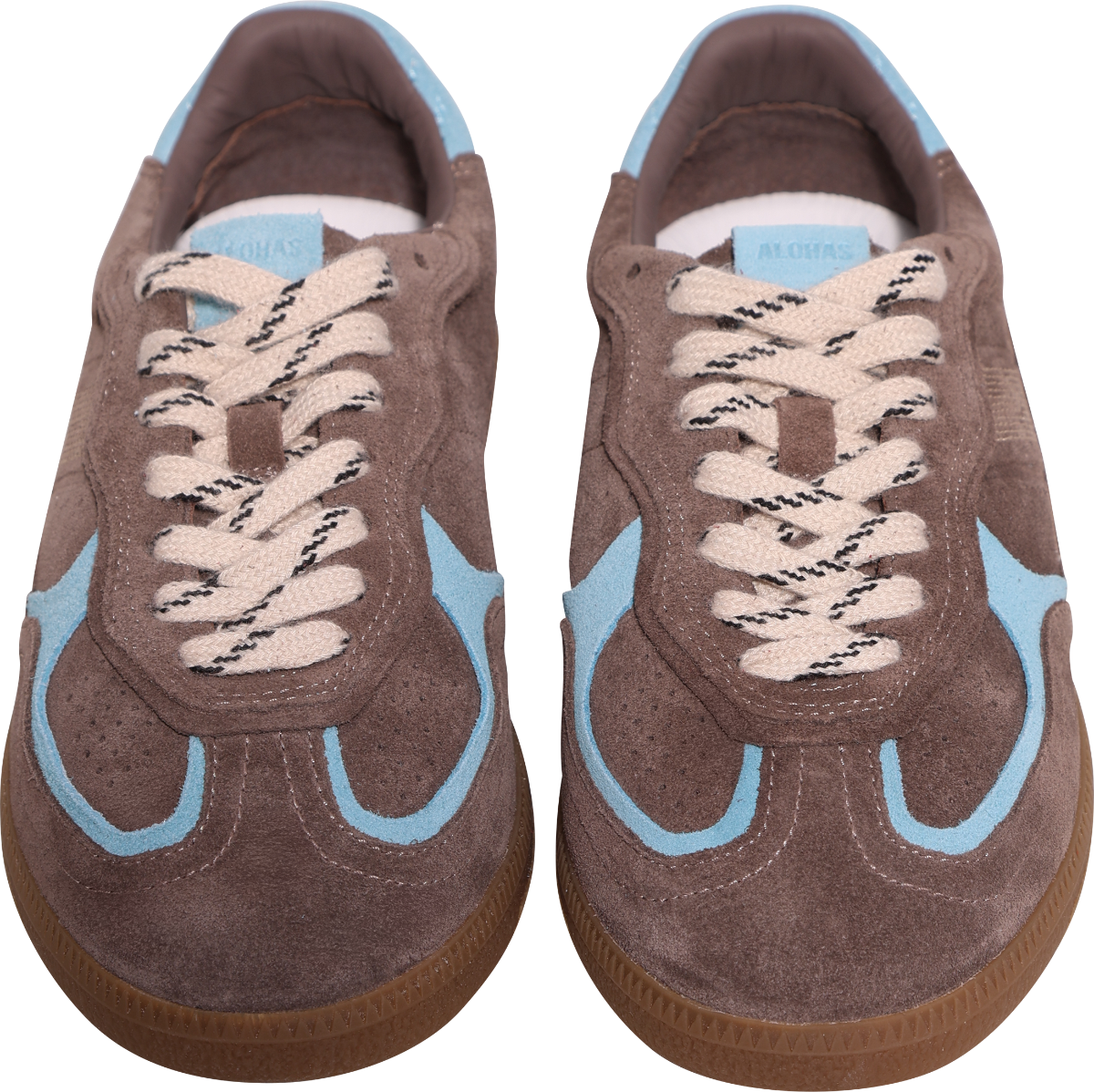 Tb.490 Leather Sneakers - Rife Taupe Cornflower Blue