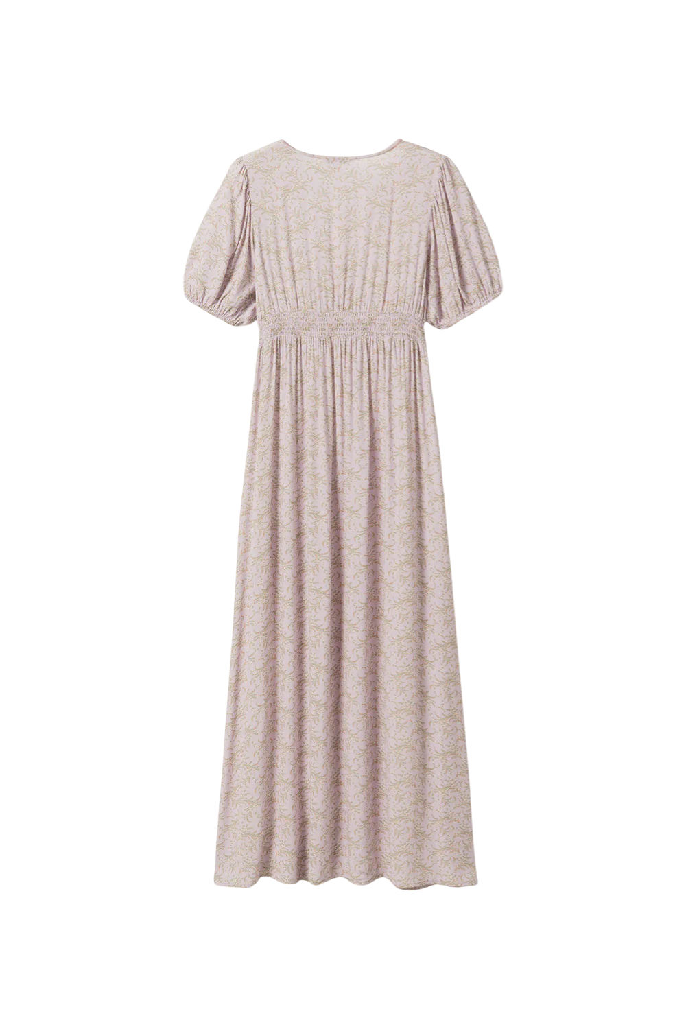 N-Lilith Ss Maxi Dress - Dolley Pink Print