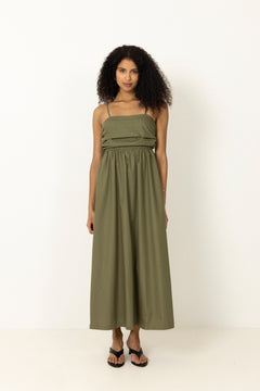 N-Malika Dress - Laurel Oak