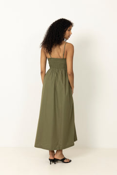 N-Malika Dress - Laurel Oak