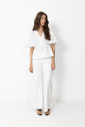 N-Magdalena Blouse - White