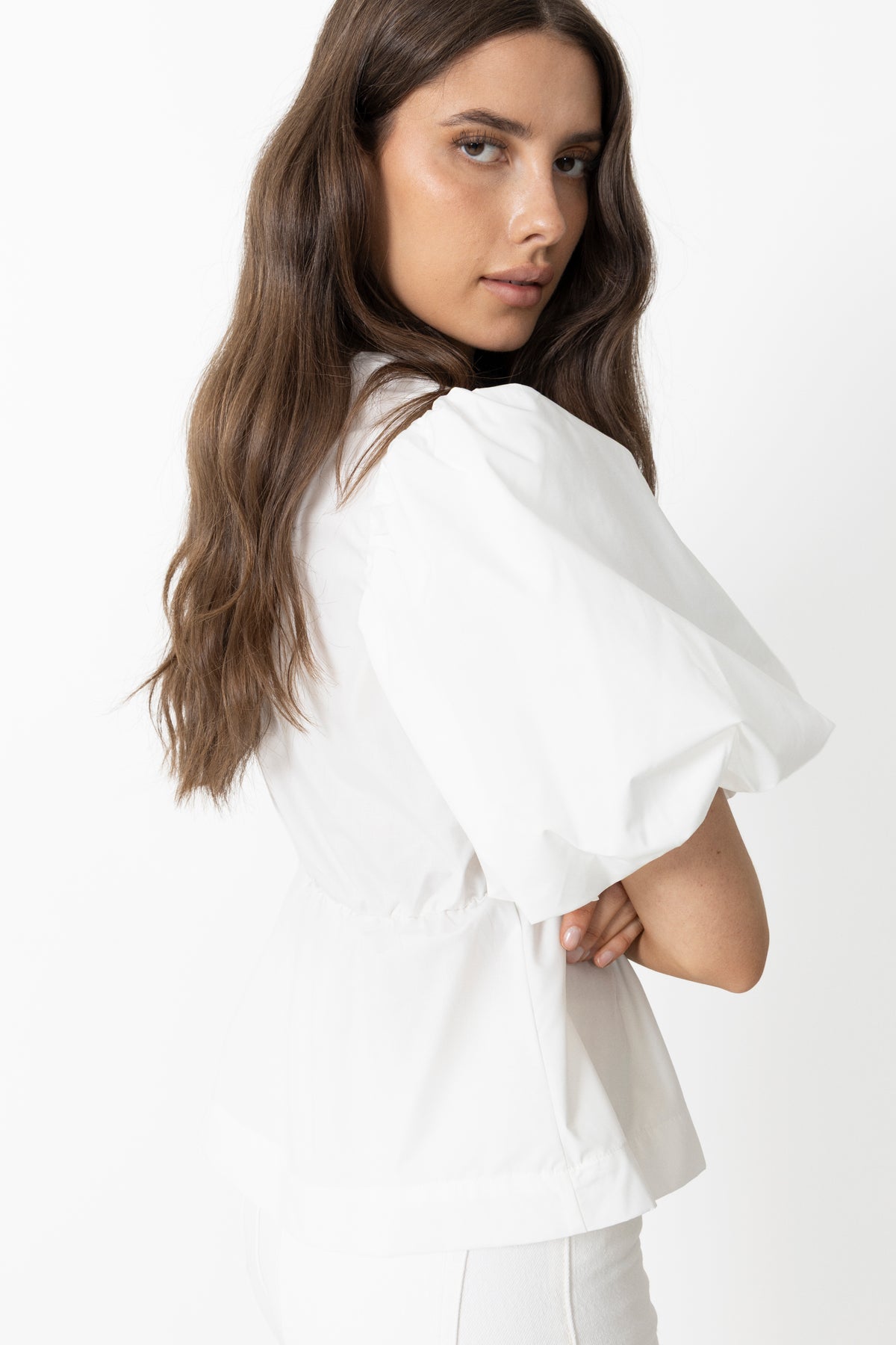 N-Magdalena Blouse - White
