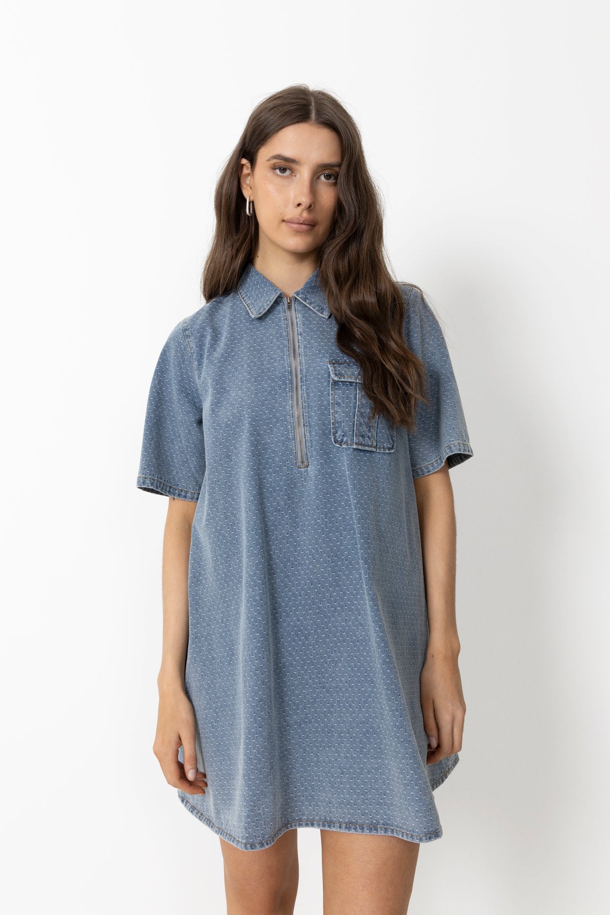 N-Jozie Z Dress - Vintage Blue Wash