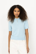 N-Maxine Ss Knit - Air Blue