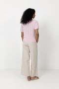 N-Mecca Knit Polo - Baby Pink