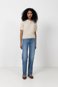 N-Mecca Knit Polo - Ivory